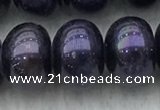 FWP330 15 inches 11mm - 12mm button black freshwater pearl strands