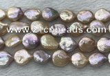 FWP391 15 inches 14mm - 15mm coin freshwater pearl beads