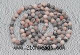 GMN111 Hand-knotted 6mm pink zebra jasper 108 beads mala necklaces