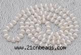 GMN430 Hand-knotted 8mm, 10mm faceted tibetan agate 108 beads mala necklaces