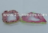 NGC703 45*75mm - 60*70mm freeform druzy agate connectors