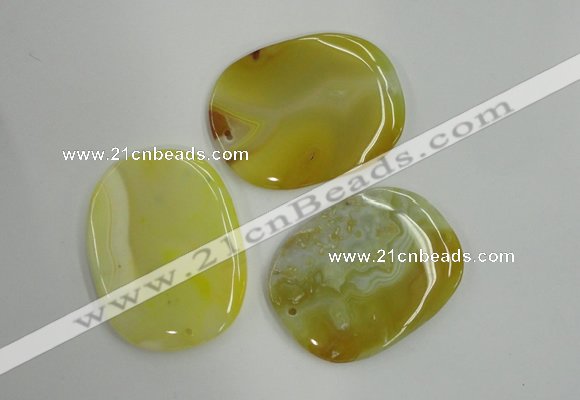 NGC72 40*55mm - 55*65mm freeform agate connectors wholesale