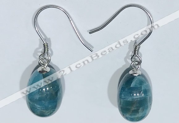 NGE415 10*14mm teardrop apatite earrings wholesale