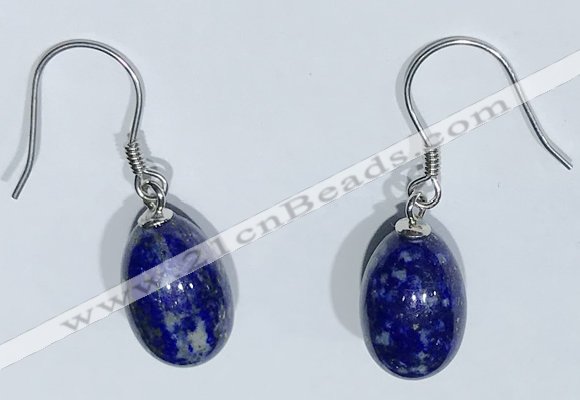 NGE421 10*14mm teardrop lapis lazuli earrings wholesale