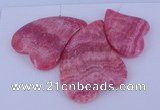 NGP110 Dyed rhodochrosite gemstone pendants set jewelry wholesale