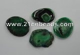 NGP1182 40*50mm - 50*60mm freeform agate gemstone pendants wholesale