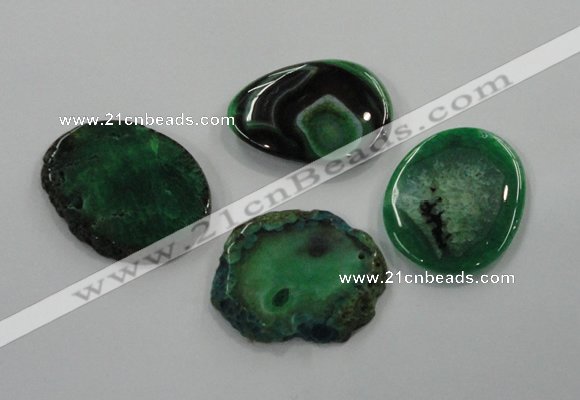 NGP1182 40*50mm - 50*60mm freeform agate gemstone pendants wholesale