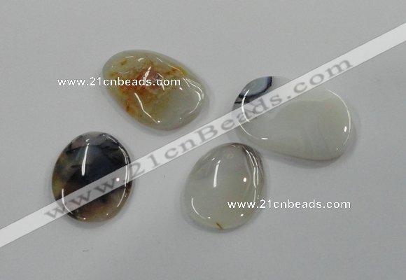 NGP1187 30*40mm - 40*50mm freeform agate gemstone pendants wholesale