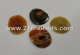 NGP1206 40*45mm - 45*55mm freeform agate gemstone pendants wholesale