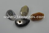 NGP1215 30*45mm - 40*50mm freeform agate gemstone pendants wholesale