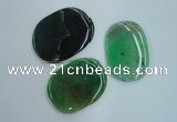 NGP1235 45*60mm - 55*65mm freeform agate gemstone pendants wholesale