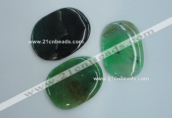 NGP1235 45*60mm - 55*65mm freeform agate gemstone pendants wholesale