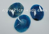 NGP1248 40*50mm - 45*55mm freeform agate gemstone pendants wholesale