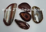 NGP1260 35*45mm - 50*80mm freeform agate gemstone pendants wholesale