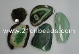 NGP1261 35*45mm - 45*70mm freeform agate gemstone pendants wholesale