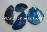 NGP1265 40*55mm - 60*80mm freeform agate gemstone pendants wholesale