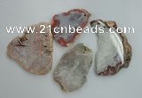 NGP1270 40*50mm - 60*80mm freeform agate gemstone pendants wholesale