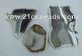 NGP1274 45*55mm - 70*90mm freeform agate gemstone pendants wholesale