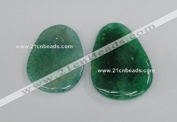NGP1868 40*52mm - 40*58mm freeform agate gemstone pendants