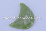 NGP201 33*40mm fashion peridot gemstone pendant jewelry wholesale