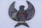 NGP21 Green rain forest stone pendants set jewelry wholesale