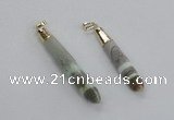 NGP2293 10*55mm - 12*75mm stick sea urchin shell beads