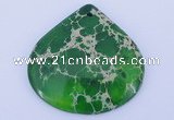 NGP234 30*30mm fashion dyed imperial jasper gemstone pendants