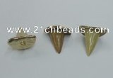 NGP2499 18*20mm - 22*25mm shark teeth pendants wholesale