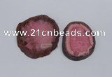 NGP2713 45*50mm - 55*75mm freeform druzy agate pendants