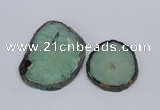 NGP2715 45*50mm - 55*75mm freeform druzy agate pendants