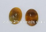 NGP2746 35*50mm oval agate gemstone pendants wholesale