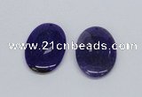 NGP2747 35*50mm oval agate gemstone pendants wholesale