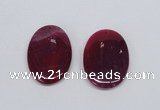 NGP2748 35*50mm oval agate gemstone pendants wholesale