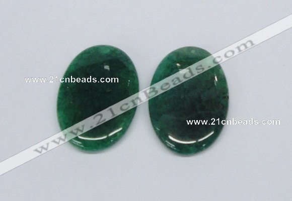 NGP2750 35*50mm oval agate gemstone pendants wholesale