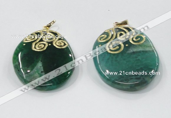 NGP2832 30*35mm - 35*45mm freeform agate gemstone pendants wholesale