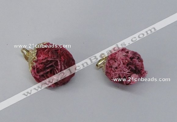 NGP2913 15*20mm - 25*30mm freeform desert rose pendants wholesale