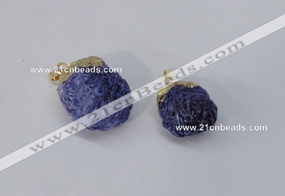 NGP2917 15*20mm - 25*30mm freeform desert rose pendants wholesale
