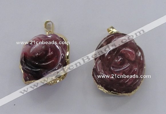 NGP2950 25*35mm – 30*40mm freeform agate gemstone pendants