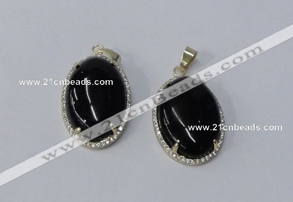 NGP3018 20*30mm oval agate gemstone pendants wholesale