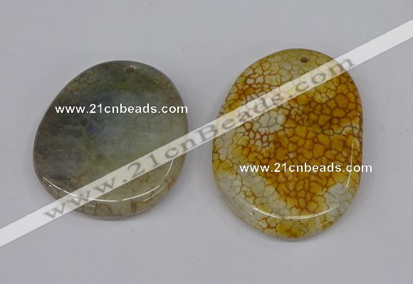 NGP3203 35*40mm - 40*50mm freeform agate slab pendants