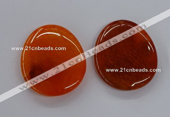 NGP3230 42*52mm - 45*55mm freeform agate gemstone pendants