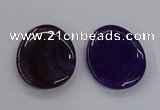 NGP3231 42*52mm - 45*55mm freeform agate gemstone pendants