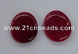 NGP3232 42*52mm - 45*55mm freeform agate gemstone pendants