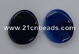 NGP3233 42*52mm - 45*55mm freeform agate gemstone pendants