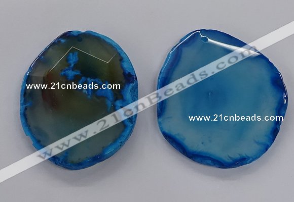 NGP3242 55*65mm - 50*75mm freeform agate slab pendants