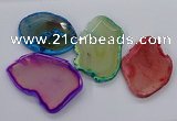 NGP3246 55*65mm - 50*75mm freeform agate slab pendants