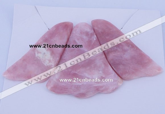 NGP35 Fashion pink opal gemstone pendants set jewelry wholesale