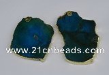 NGP3884 45*55mm - 50*60mm freeform agate gemstone pendants