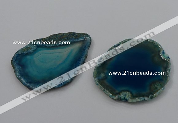 NGP4250 30*50mm - 45*75mm freefrom agate pendants wholesale