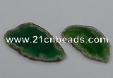 NGP4251 30*50mm - 45*75mm freefrom agate pendants wholesale